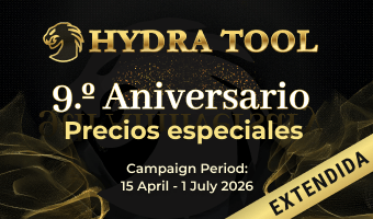 ¡Hydra celebra su 9.º aniversario y seguimos ofreciendo descuentos!
